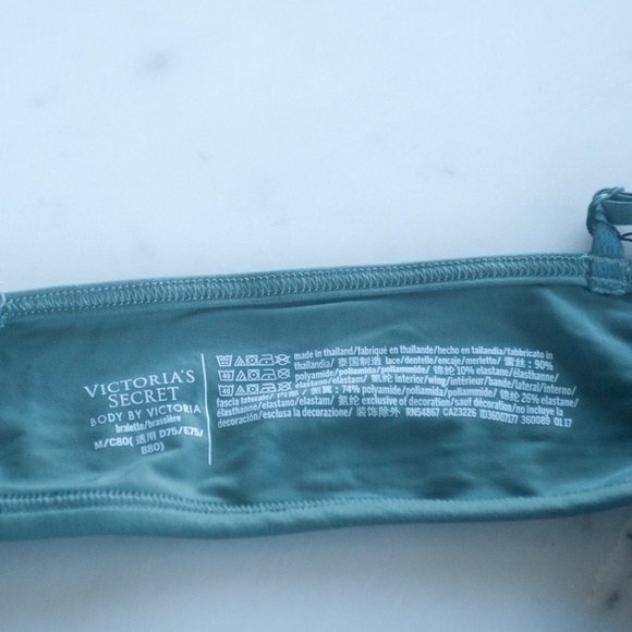 NWT Victoria's Secret Green Lace Bralette - Picture 5 of 9